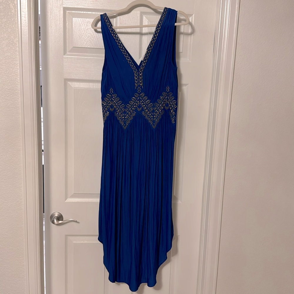 Ramy brook dress navy color
